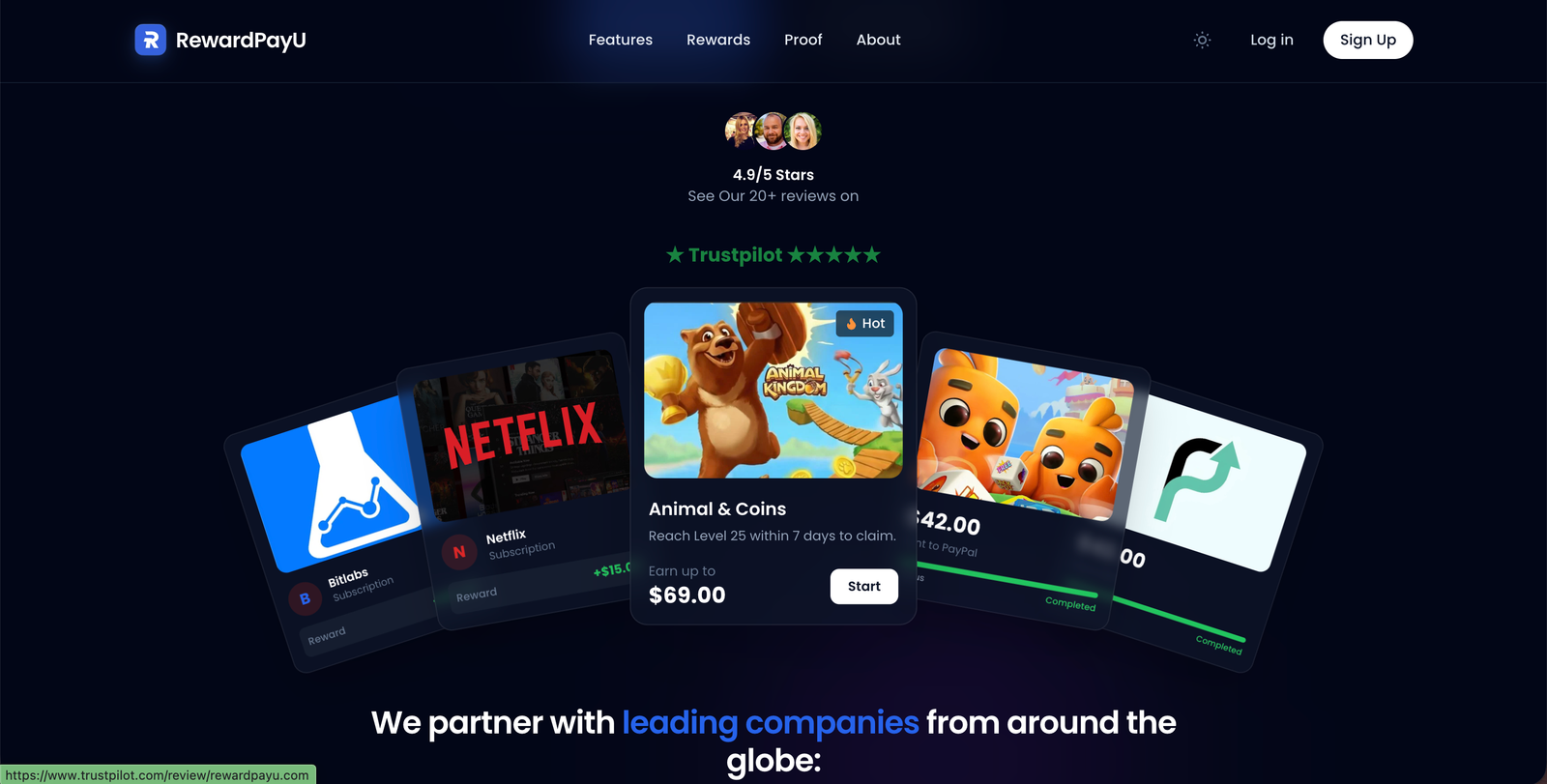 Reward PayU Survey Website